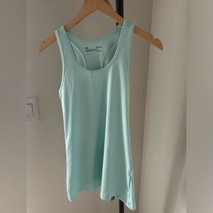 Under Armour light blue Fitted Tank Top